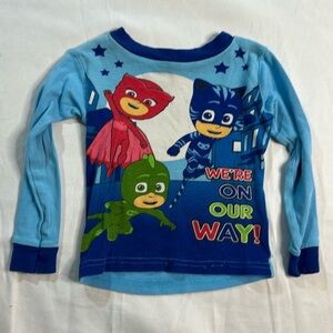 PJ Masks Cotton Pajama Top, 3T